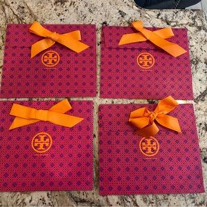 4 New Tory Burch Gift Bags